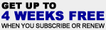 Get up to 4 weeks FREE!